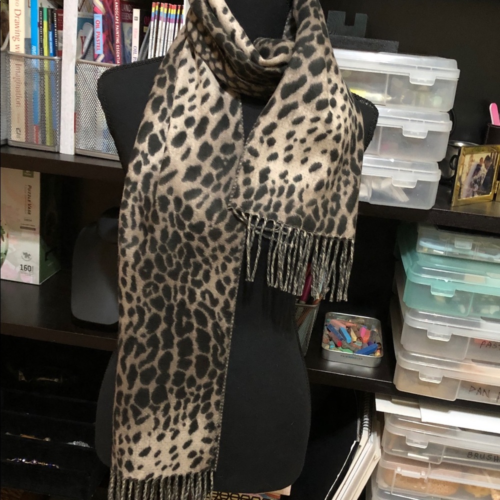 Leopard Print Scarf  BLACK FRIDAY SPECIAL